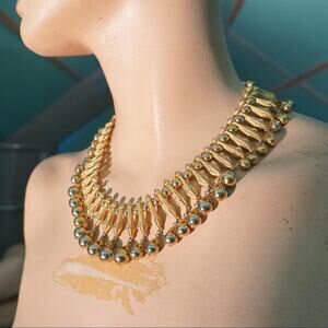 VINTAGE DESIGNER gorgeous collar necklace